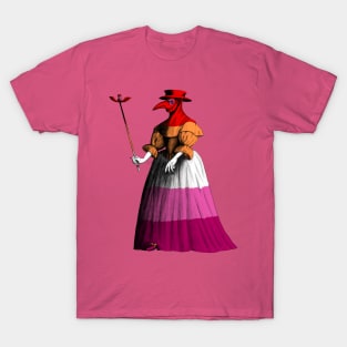 Lesbian lady plague doctor T-Shirt